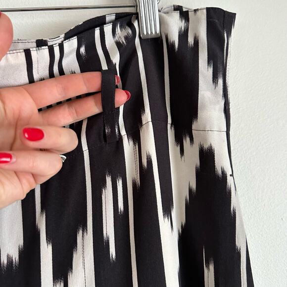 Theory Gunilla Interlace Ikat Silk Pants Multi 6 $355 - Picture 7 of 12